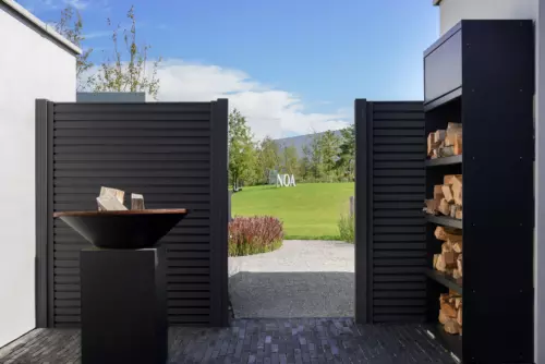 Duofuse | Ecrans de jardin à lattes de bois composite